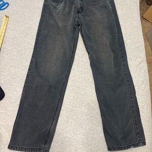 Men's Charcoal Relaxed Jeans